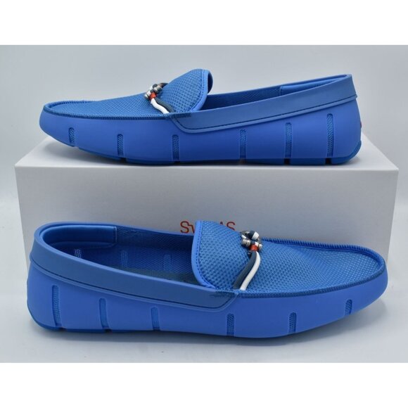 SWIMS Mens Size 15 Riva Sail Blue Slip On Waterproof Shoes Loafers main image 10